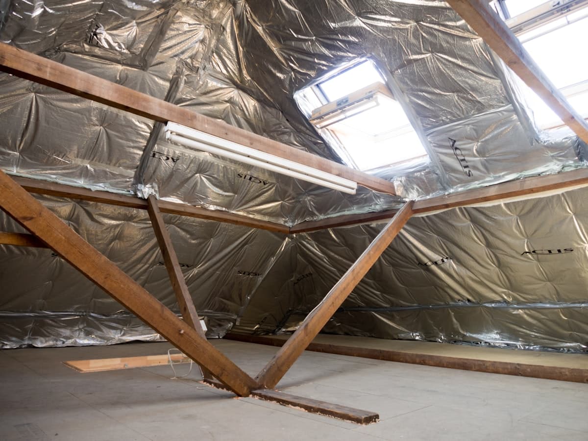 An energy-efficient modern home interior